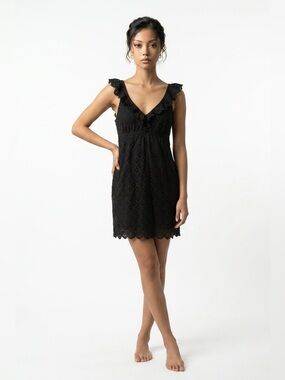 Max studio eyelet dress